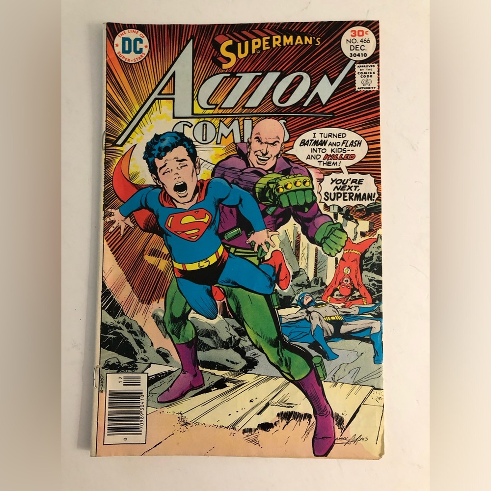 DC SUPERMAN’S ACTION COMICS VOL. 39, NO. 466 DECEMBER 1976
